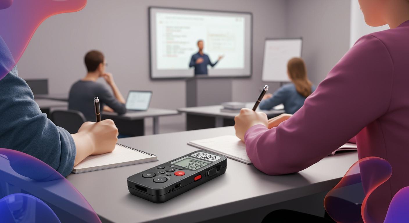 Digital Voice Recorders That Make Lectures Easy to Remember
