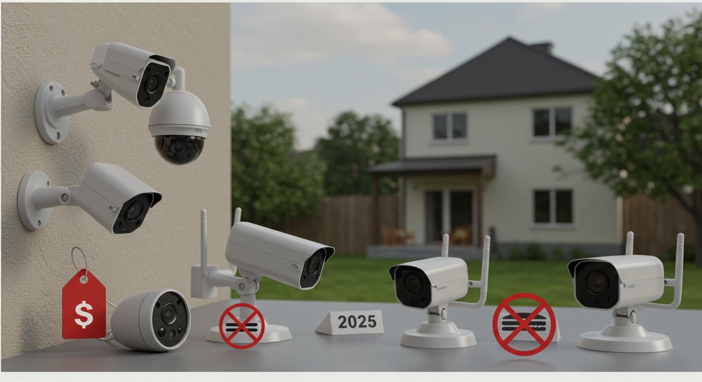Top Budget Outdoor Security Cameras Without Subscription for 2025