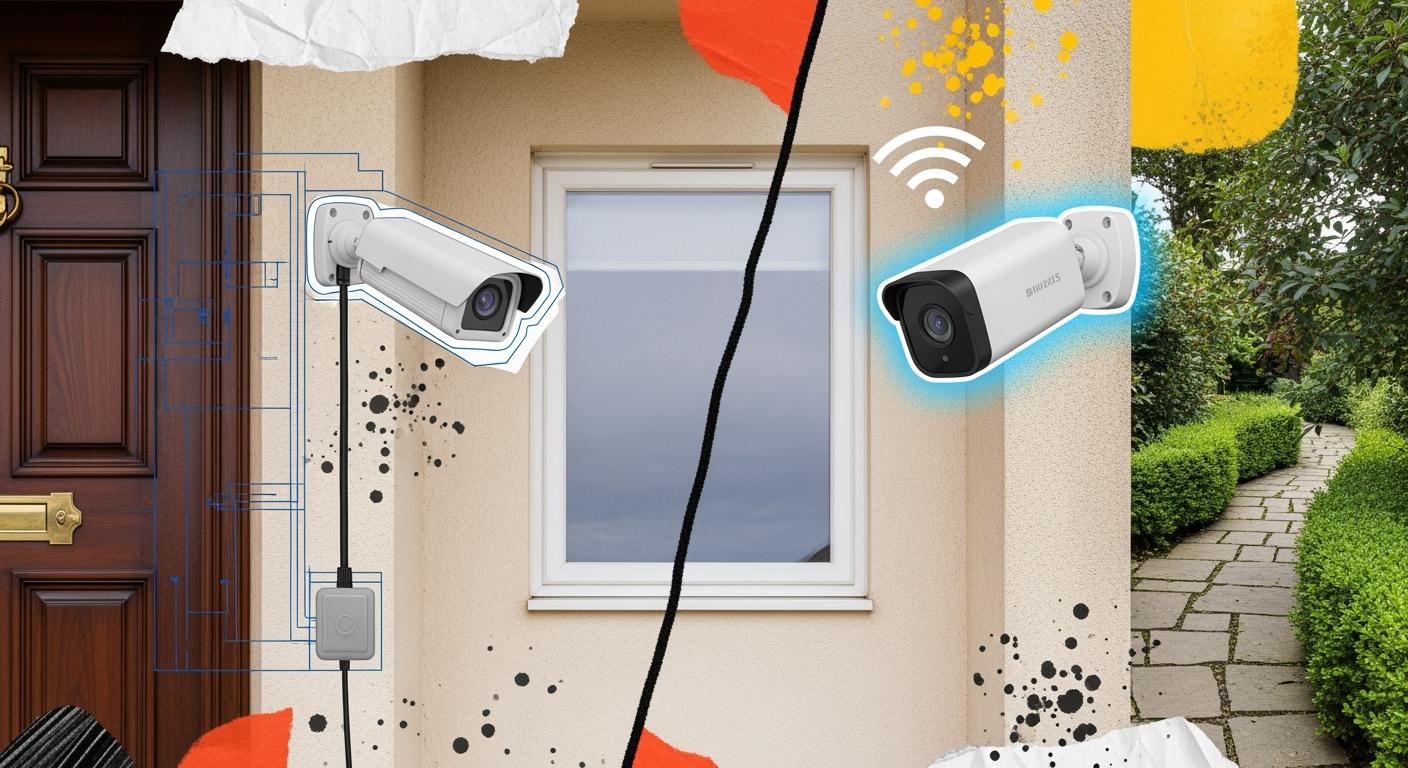 Key Differences Between Wired and Wireless Security Cameras for Homes