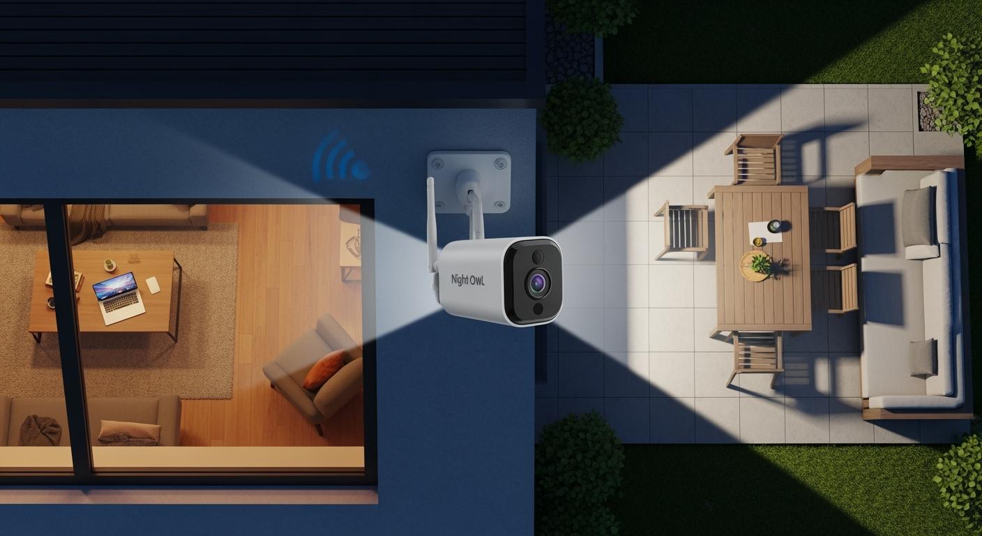 Night Owl 4K Plug-in Wireless Indoor Outdoor Spotlight Camera Review for 2025