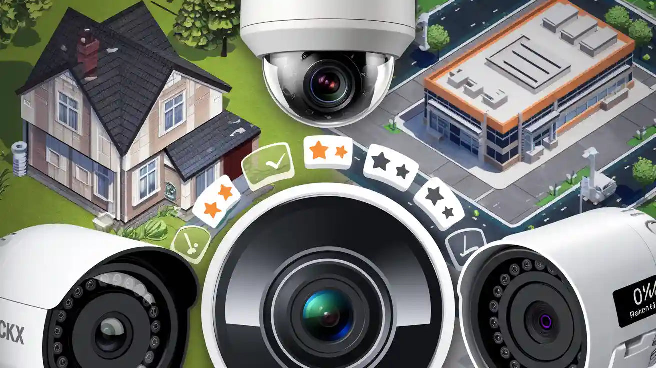 Top Security Camera Brands Compared for Home and Business