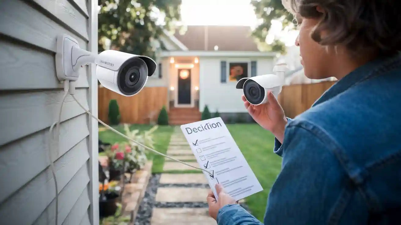 Wired or Wireless Outdoor Security Cameras Which Is Right for You
