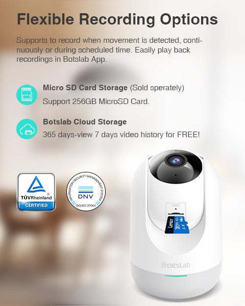 Botslab Indoor Camera C211: Network Setup, Firmware Recovery & Playback Guide