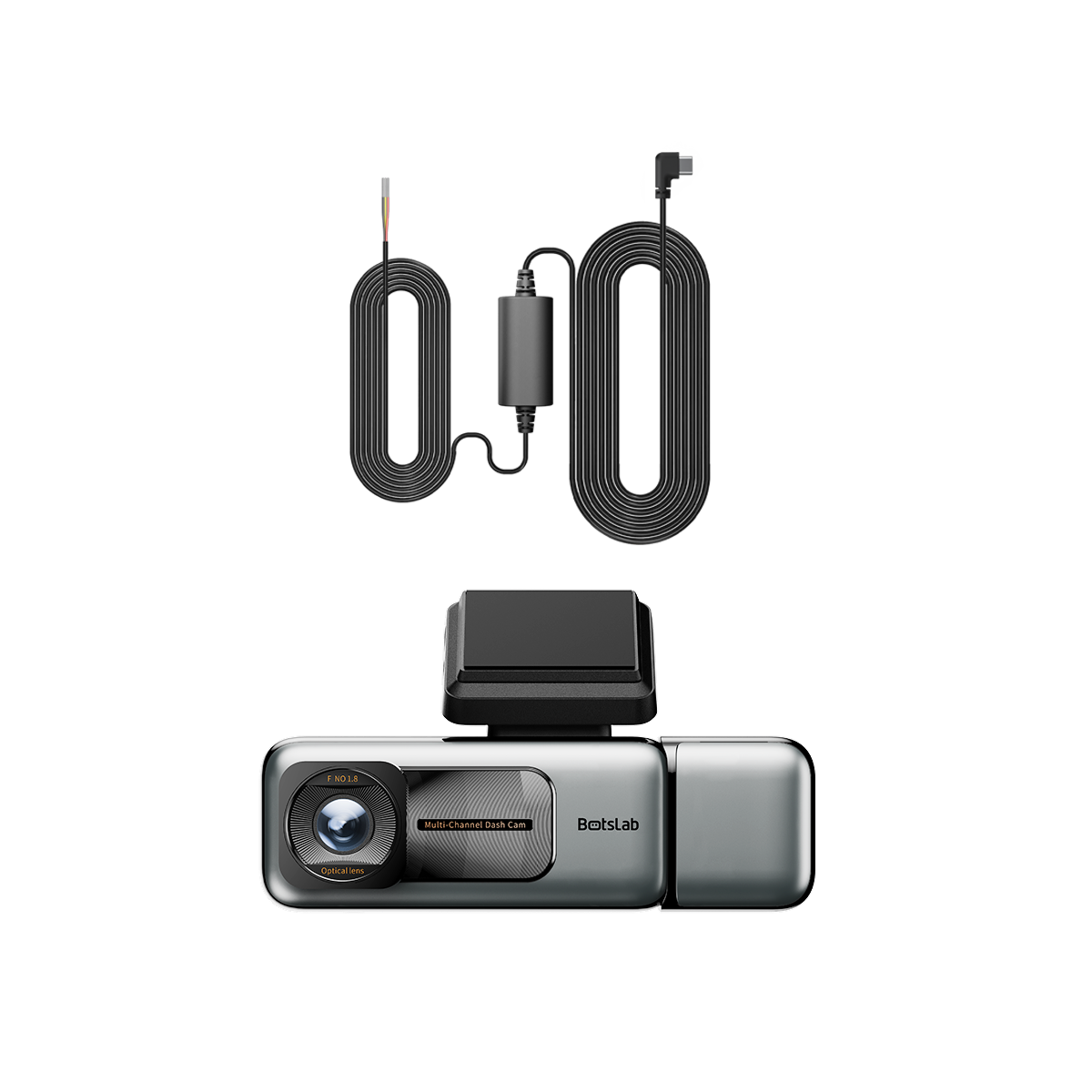 3 Channel Dash Cam | Hard Wired Dash Cam | Botslab G980H
