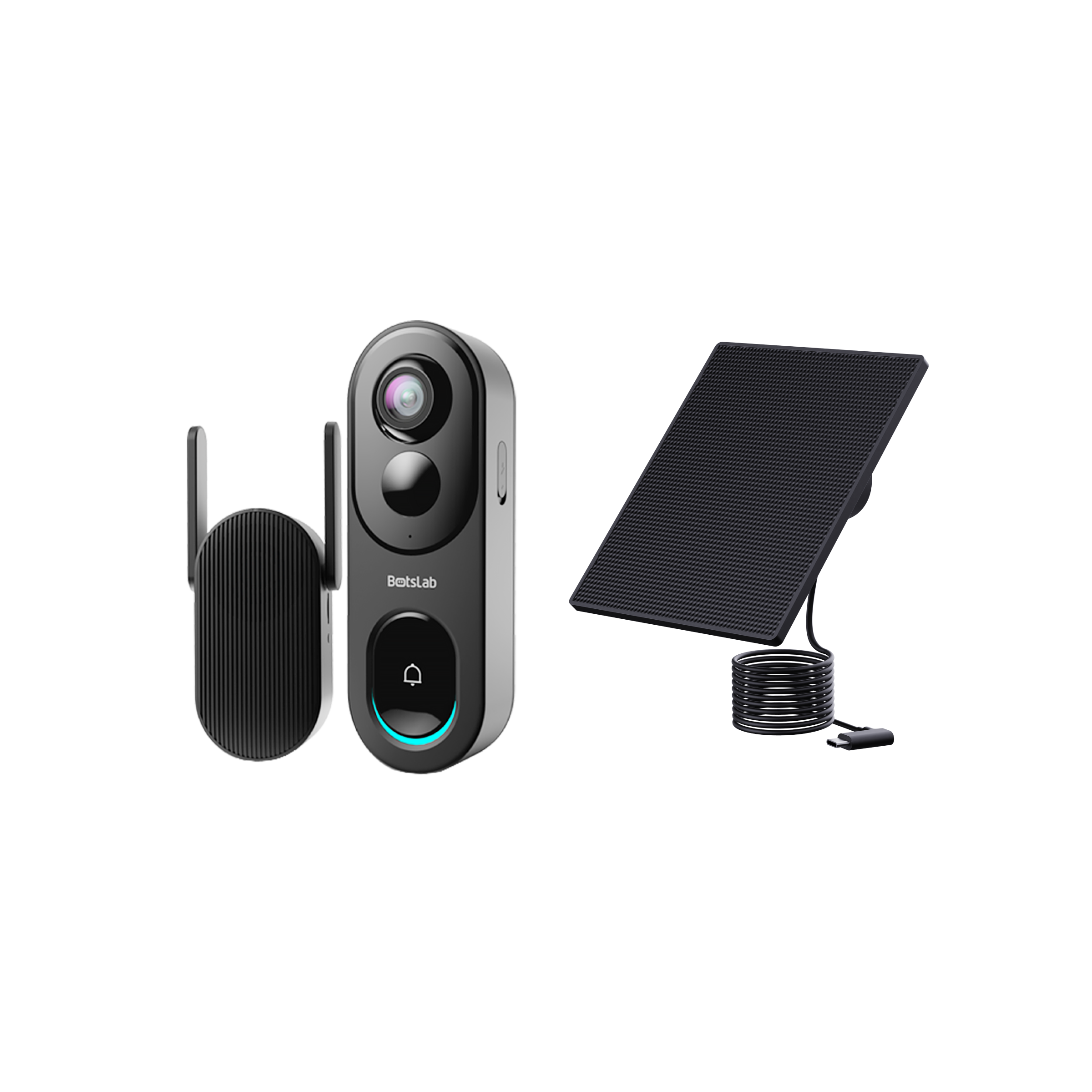 R810 Video Doorbell+Solar Panel
