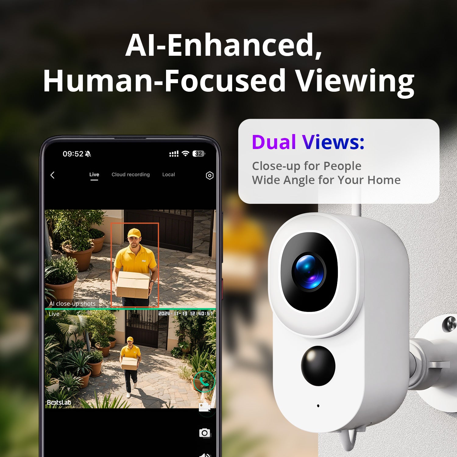 C203 Outdoor Wireless Security Camera