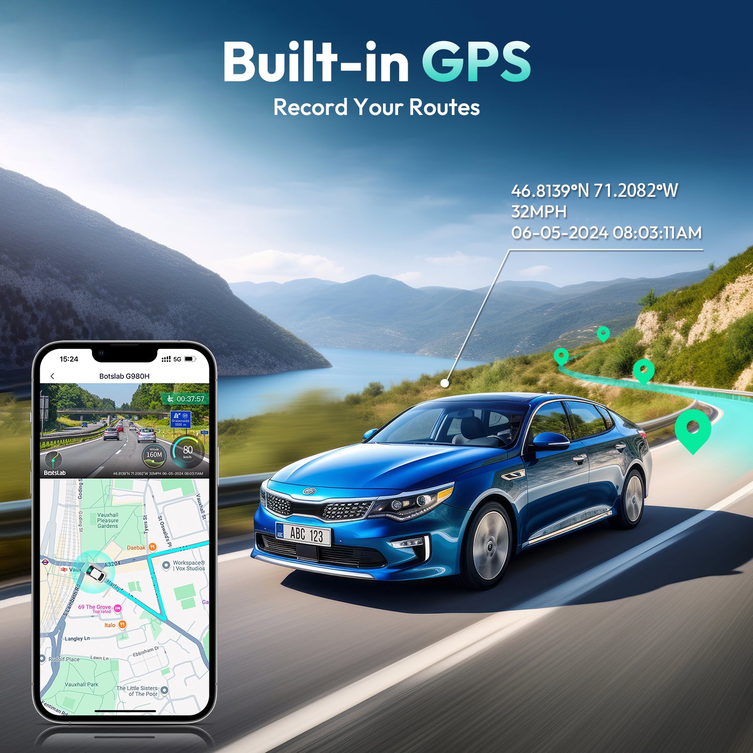 Dash Cam G980H (Micro USB Version)