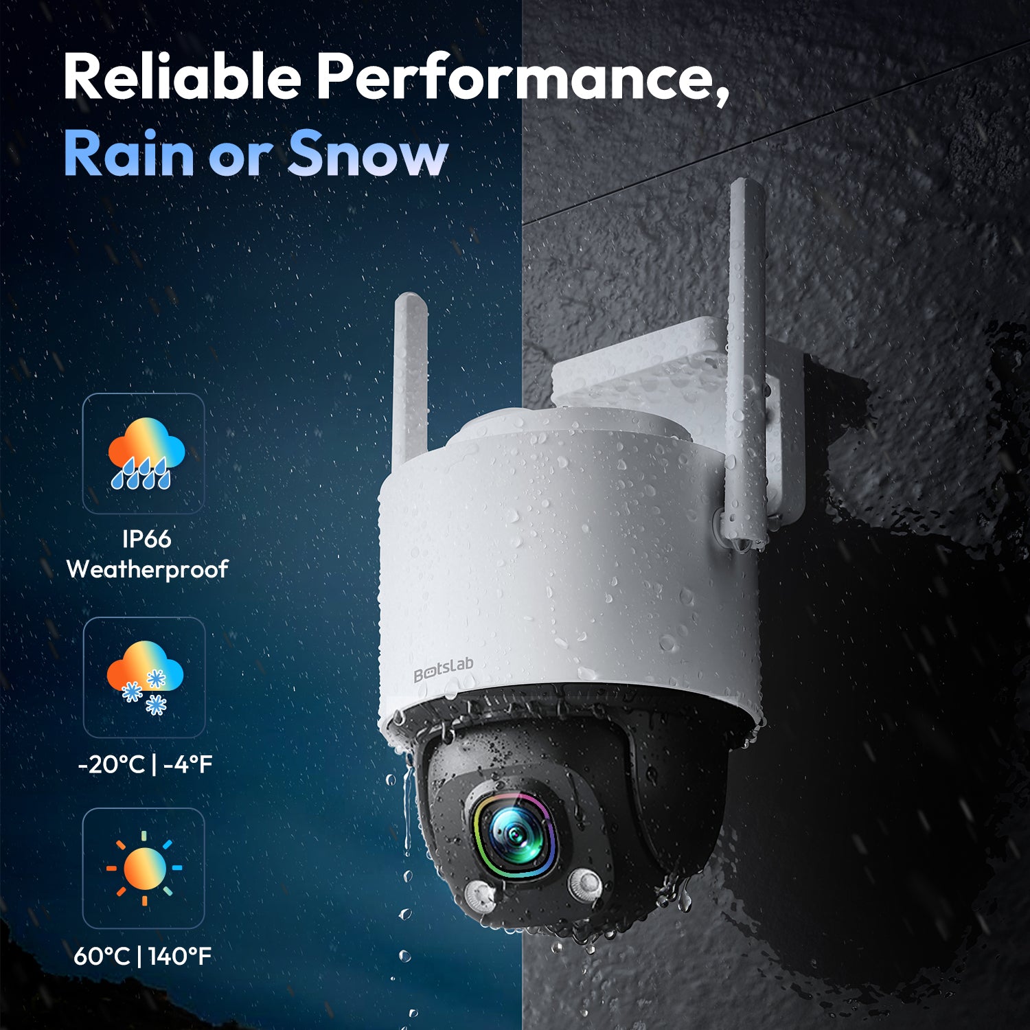 Botslab 3K ColorS Al Night Outdoor Security Camera W317