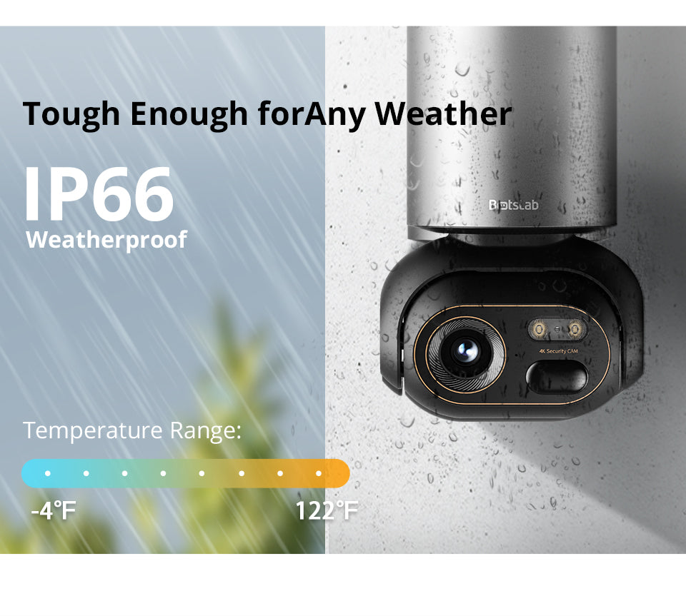 Doorbell R811s + 4 AI Cameras Base Station System W510 Home Security Bundle