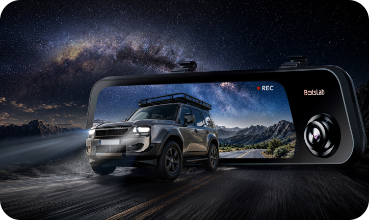 Nightvue Rear Mirror Dash Cam NV900