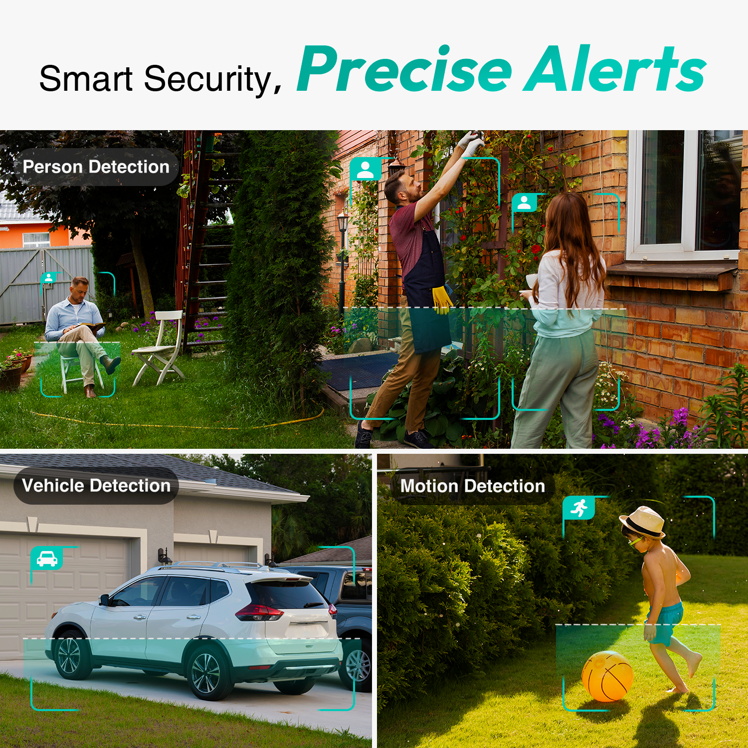 Botslab Outdoor-Kamera mit zwei Objektiven W302