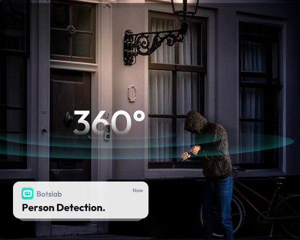 Doorbell R811s + 4 AI Cameras Base Station System W510 Home Security Bundle