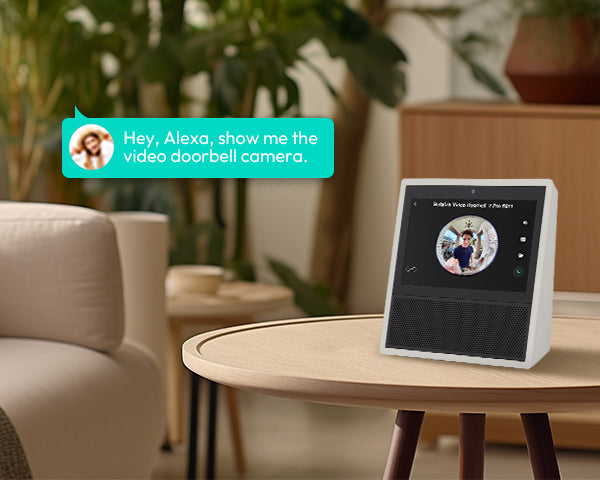 Doorbell R811s + 4 AI Cameras Base Station System W510 Home Security Bundle