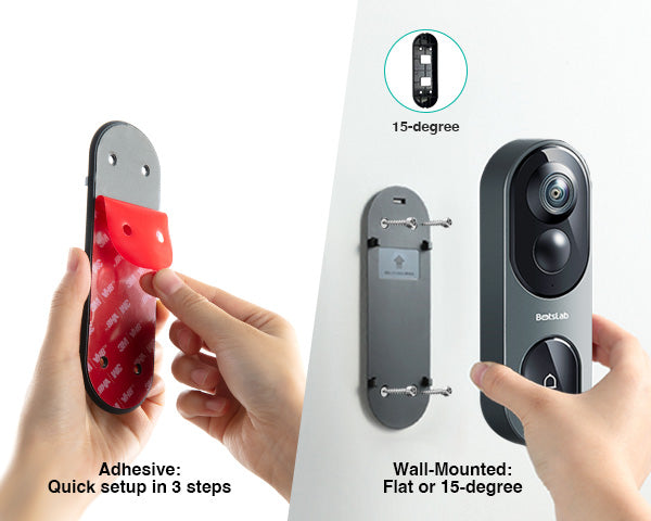 Doorbell R811s + 4 AI Cameras Base Station System W510 Home Security Bundle