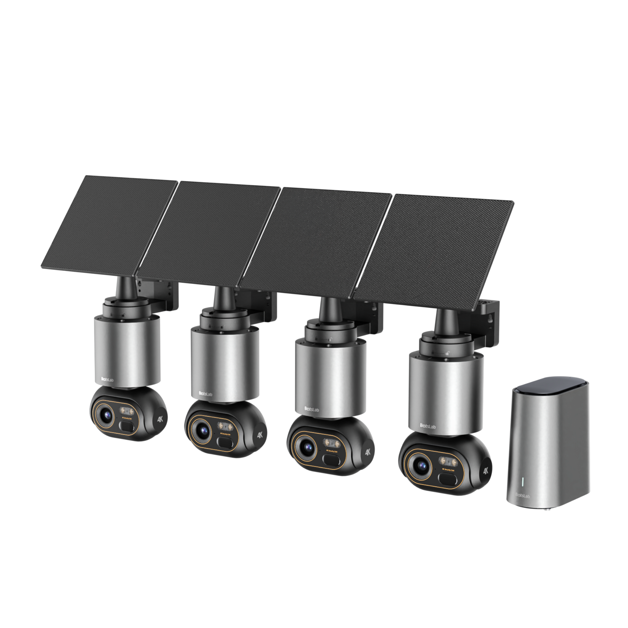 Système de batterie 4K à 4 caméras Botslab Advanced AI Tech W510