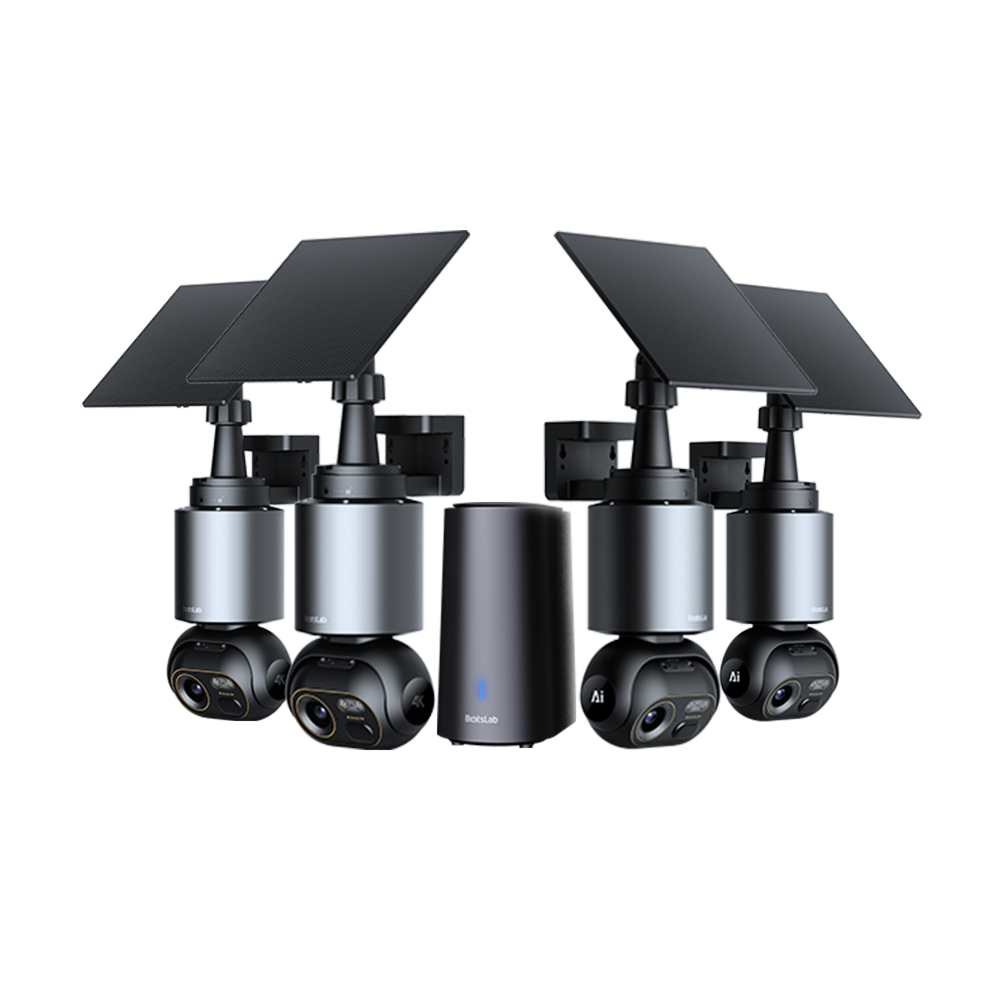 Home Security Bundle: W510 Outdoor Camera + C221 Indoor Camera (2 Packs)