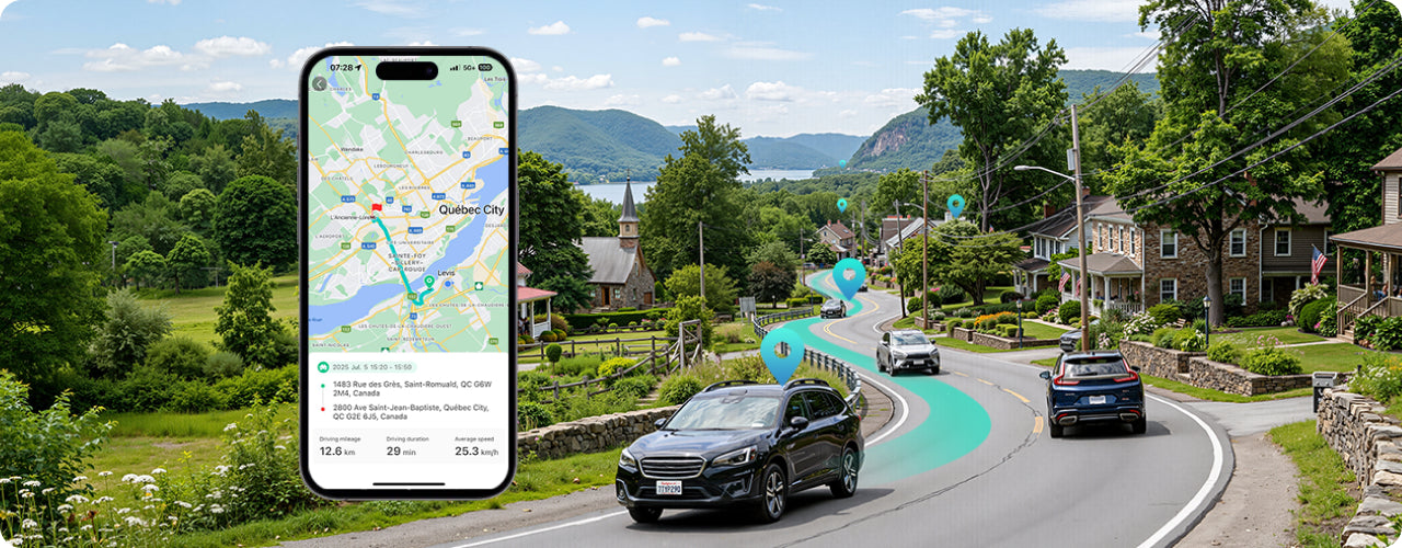 Вграден GPS за точно документиране на събитията