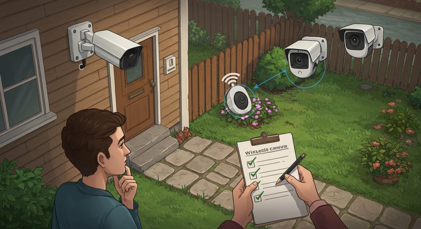 How to Decide Between Wired and Wireless Outdoor Security Cameras