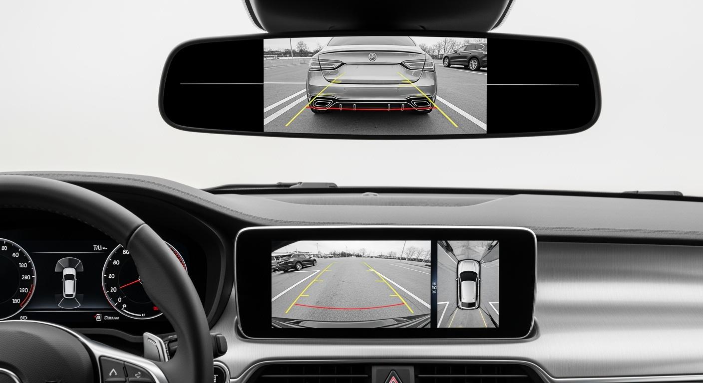 Rear View Mirror Camera vs Traditional Backup Camera Key Differences