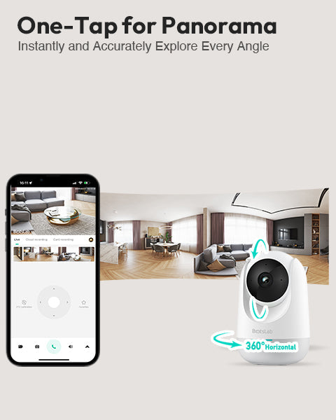 Botslab Indoor Camera C212: Night Vision, Event Recording & Auto-Recon