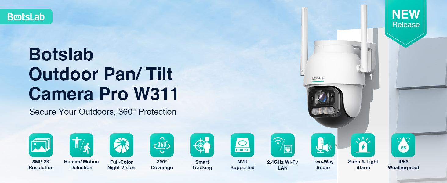 Botslab Outdoor Camera W311: Night Vision Modes & Switching Troublesho