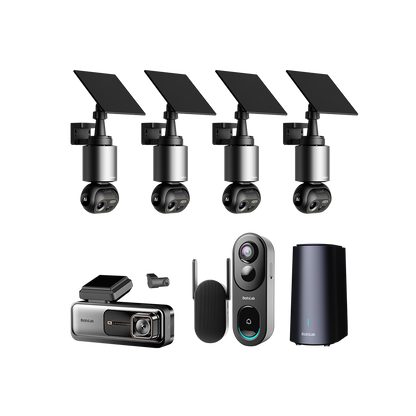 Botslab 3-in-1 Security Bundle — W510 (4-Cam Kit)| G980H Pro | R810