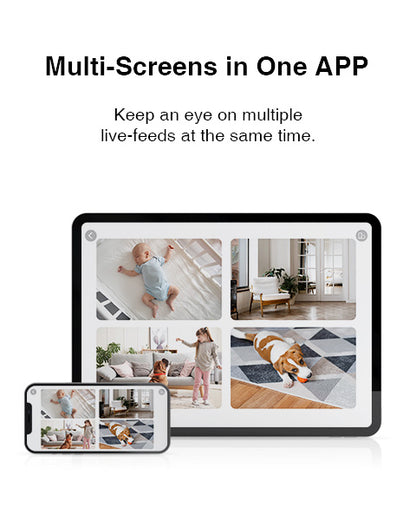 Botslab 2K Indoor Multiple Viewing Modes Security Camera C211