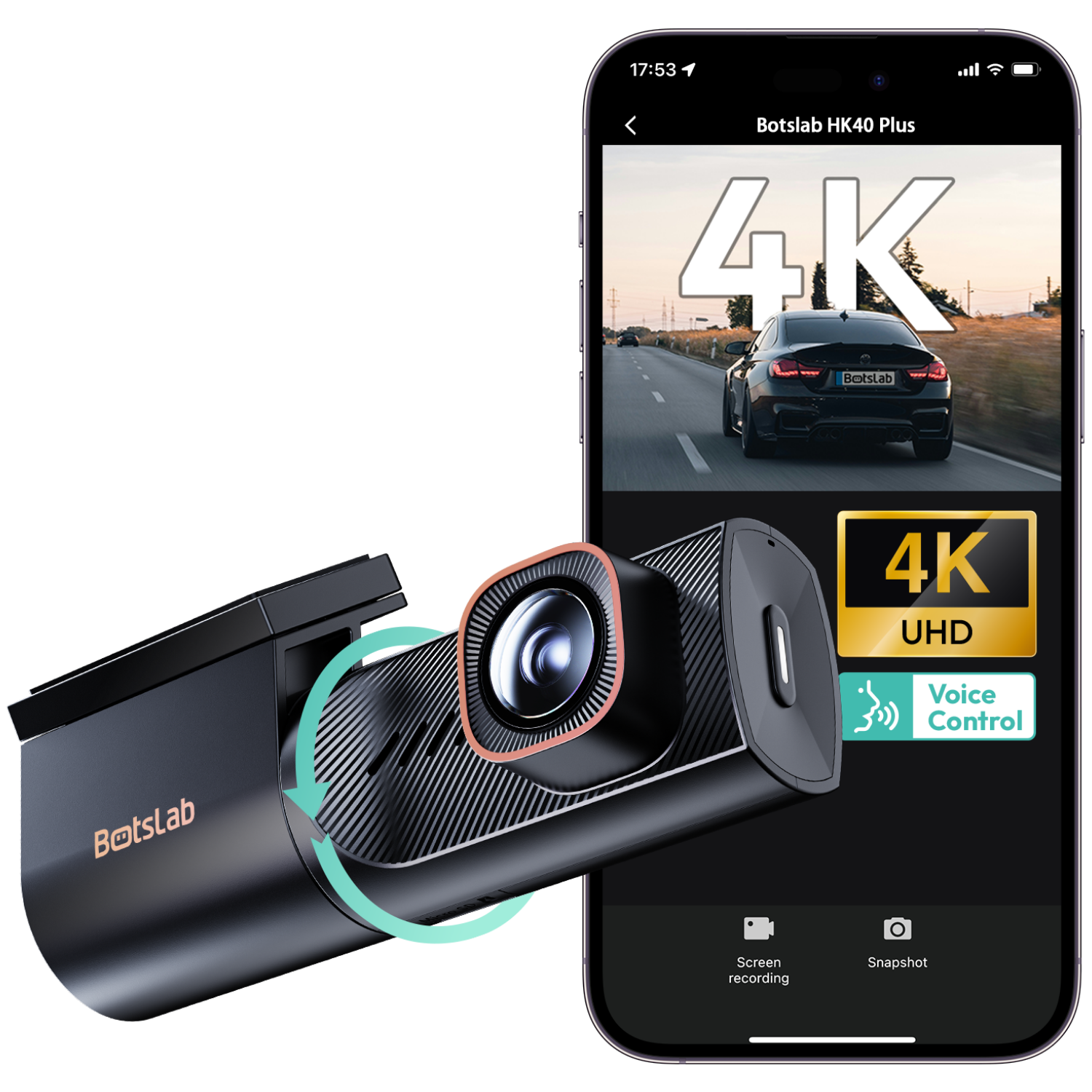 HK40 Plus Dash Cam (CA)