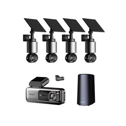 Botslab G980H Pro Dash Cam EU+ W510 Security 4-Cam Kit Bundle