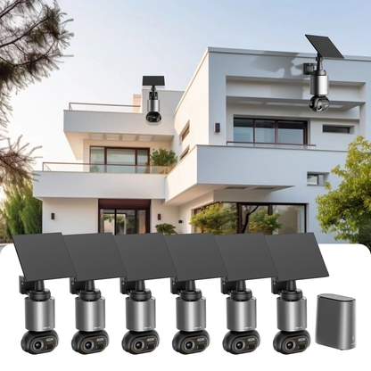 W510 4K AI Security Camera System | 6-Camera Kit