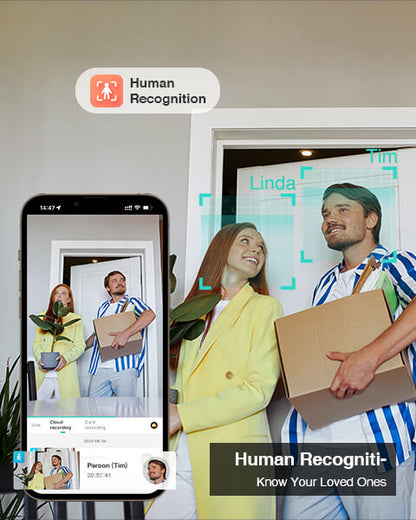 Botslab AI 3K Smart Tracking Indoor Security Camera C221