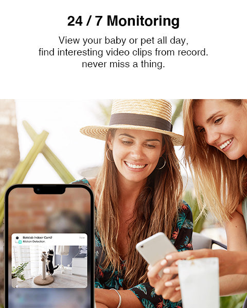 Botslab 2K Indoor Multiple Viewing Modes Security Camera C211