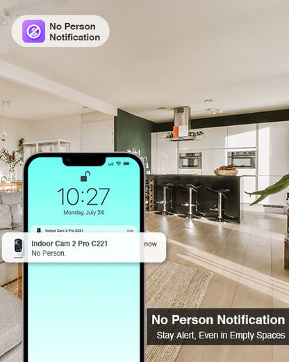 Botslab AI 3K Smart Tracking Indoor Security Camera C221