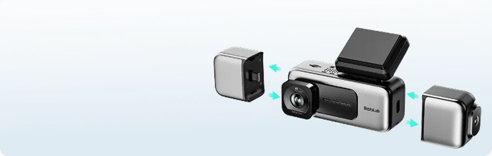 Magnetic side camera