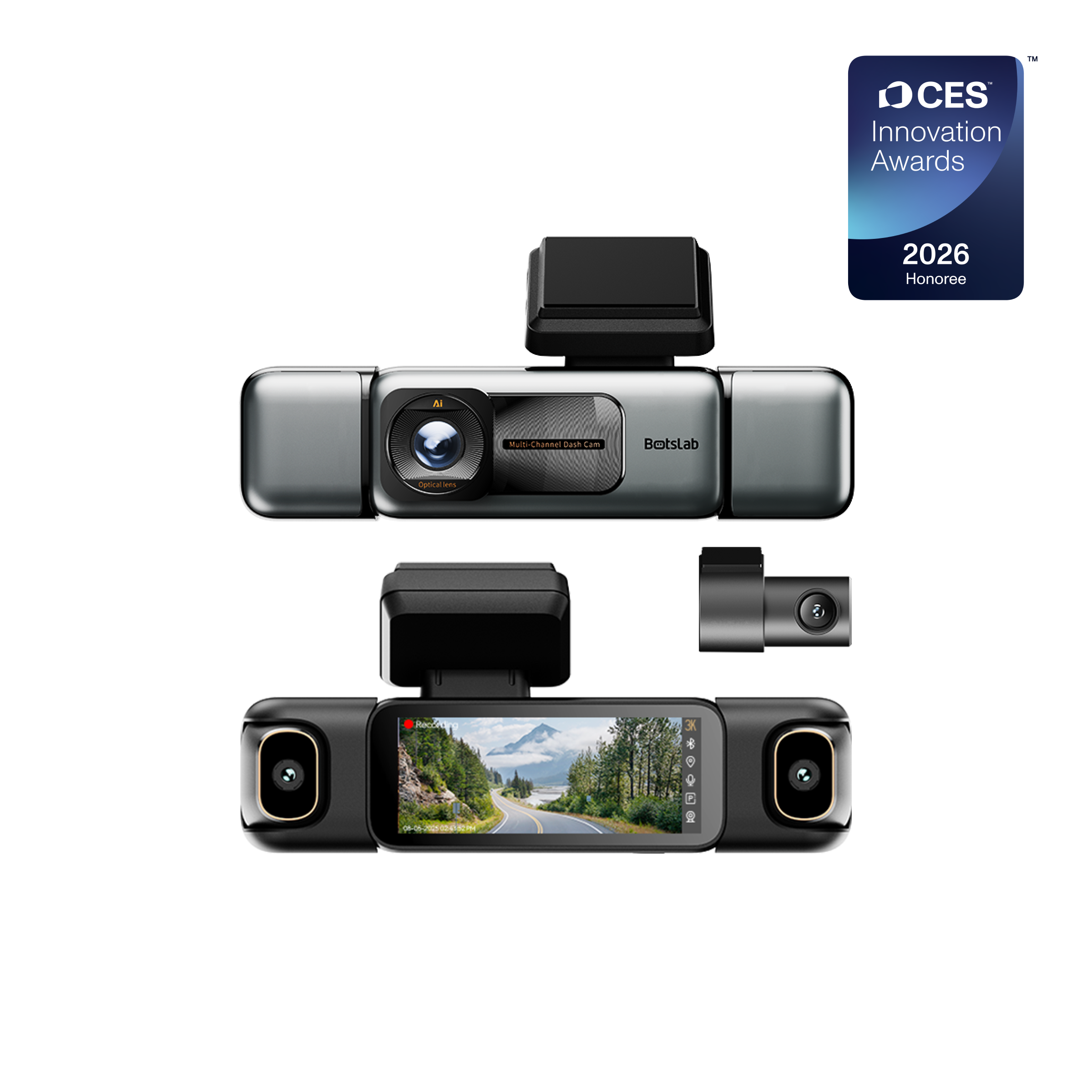 G980H 4-Camera Multi-Channel Dash Cam