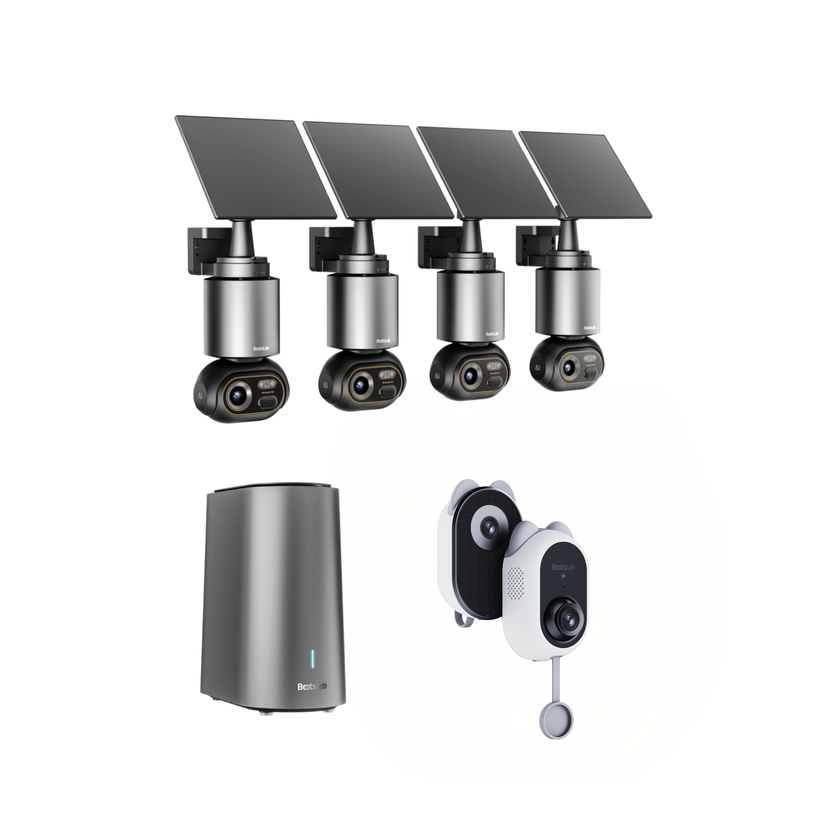 Whole-Home Security Bundle: W510 Outdoor Camera + W101 Window Camera