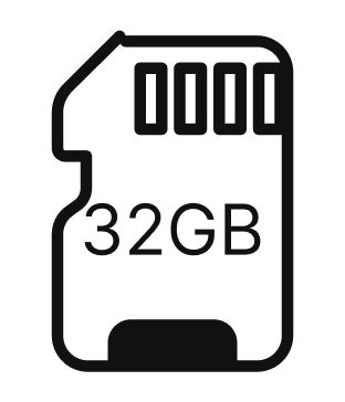 Built-In 32GB Storage