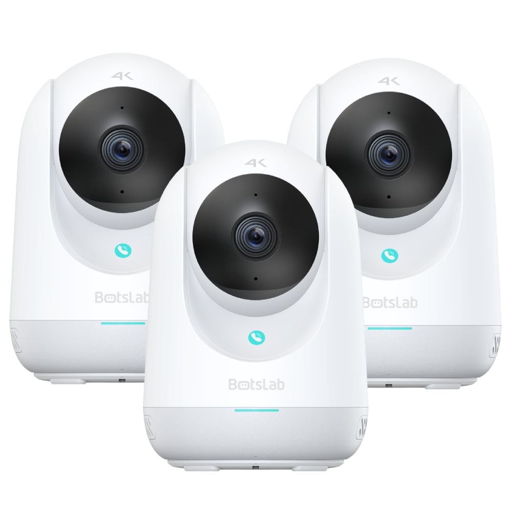 Botslab C224 4K / 8MP HD Indoor Security Camera (3 Packs)