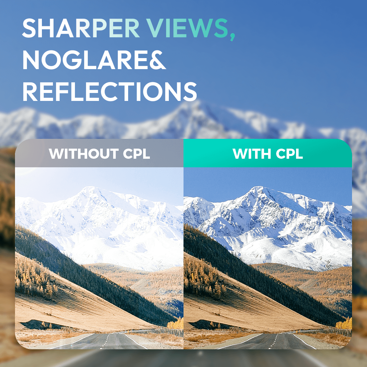 CPL Polarizing Filter: Only for G980H / G980H Pro Dash Cam