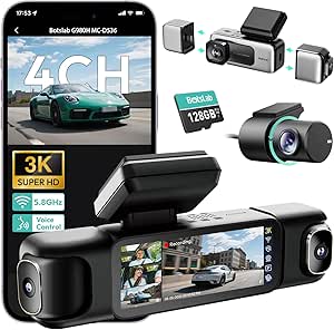 Botslab Dash Cam G980H Mehrkanal- 4 Kameras EU
