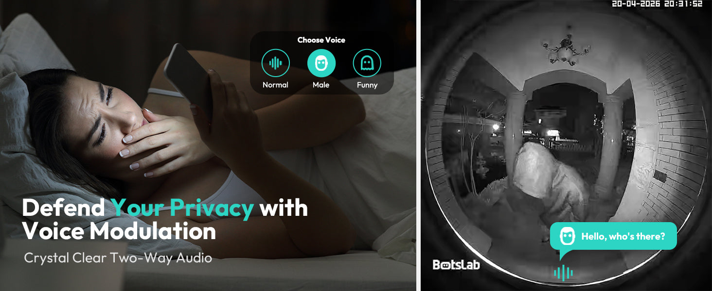 Doorbell Camera | Smart Doorbell | Video Doorbell | Botslab R811S
