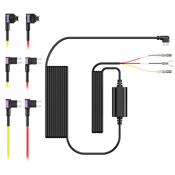 Botslab Type C Hardwire Kit with Fuse Tap | G980H Dash Cam Power