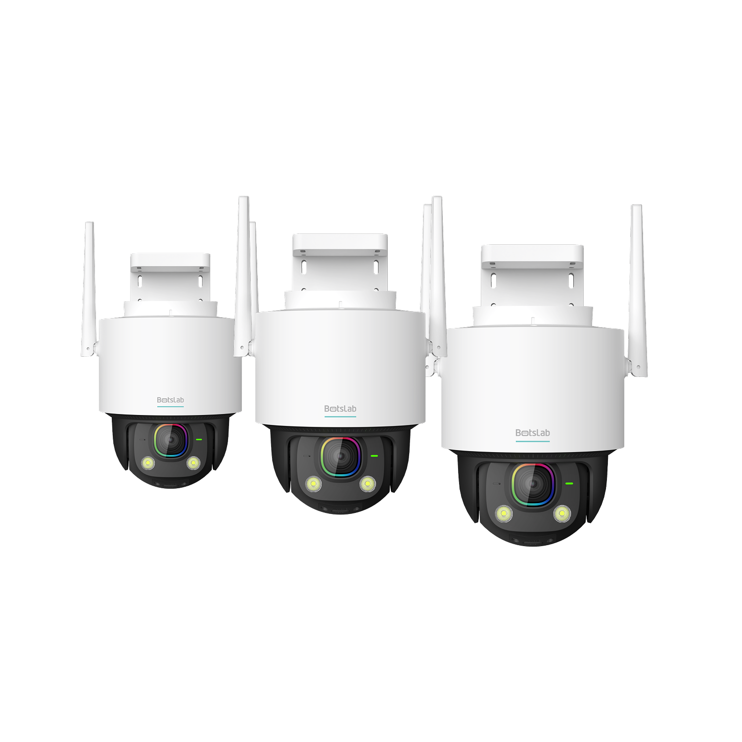 W317 Al Night Outdoor Security Camera (3 Packs)