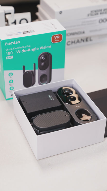 Botslab Dash Cam G980H Pro & Video-Türklingel R811 im Set