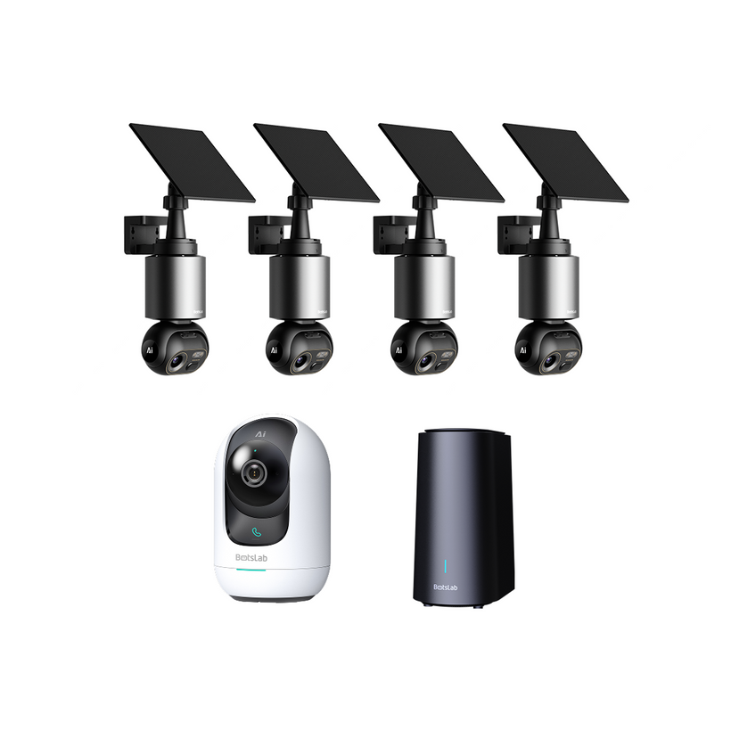 Home Security Bundle: W510 Outdoor Camera + C221 Indoor Camera